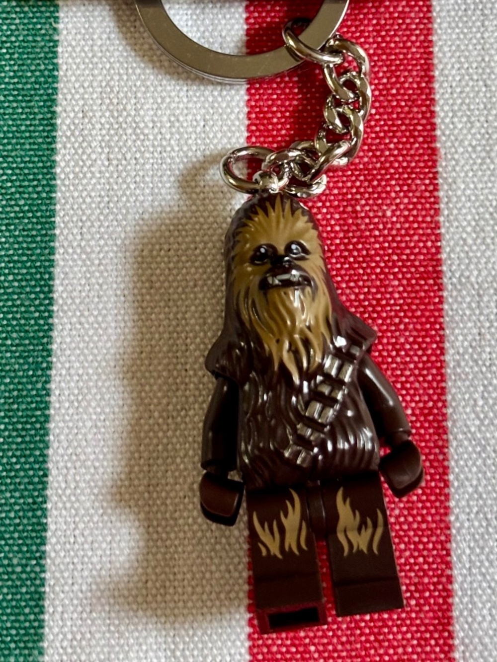 LEGO STAR WARS "Chewbacca" 853471 KEYCHAIN. LIKE NEW, with tag.